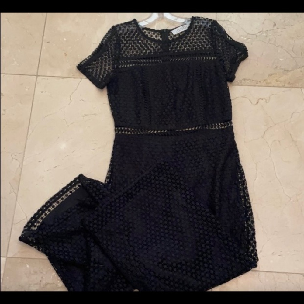 Elegant lace Black jumpsuit like new
